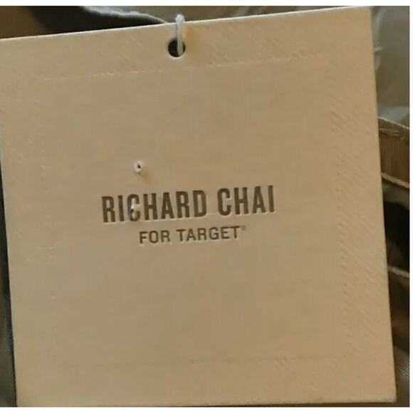 Richard Chai Dress Faux Wrap Purple Ivory Target Collab NWT - Picture 8 of 9